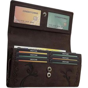 Produktbild für Portemonnaie Böttcher-AG 1024, braun, aus Echt Leder