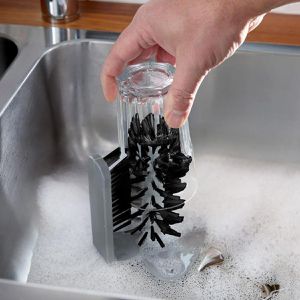 Produktbild für Gläserspülbürste Westmark 52772270, schwarz-grau