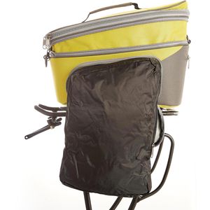Produktbild für Gepäckträgertasche Racktime Talis Plus, schwarz, 15 Liter