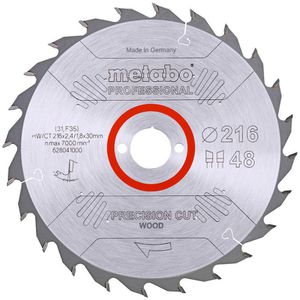 Kreissägeblatt Metabo Precision Cut Wood Professional