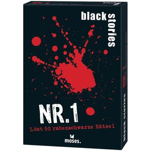 Kartenspiel Moses 90048, black stories 1