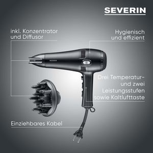 Produktbild für Haartrockner Severin HT 0165