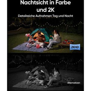 Produktbild für Überwachungskamera Eufy Solar Light Cam S120 außen