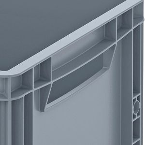 Produktbild für Eurobox AUER EG 43/22, grau, 20 Liter