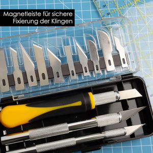 Produktbild für Skalpell OfficeTree 1720, Metall, Kunststoff, Set