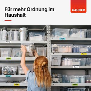 Produktbild für Magnetschilder Gauder ME-75x75, gelb