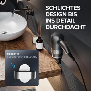 Produktbild für Haartrocknerhalter ovimar Glyngore, 81004179