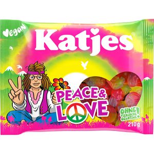 Fruchtgummis Katjes Peace & Love