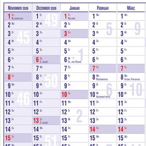 Produktbild für Plakatkalender Güss-Verlag 17000, Jahr 2027