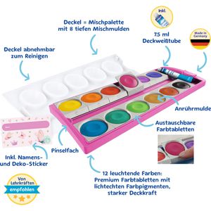Produktbild für Farbkasten Pelikan 701600, K12, pink