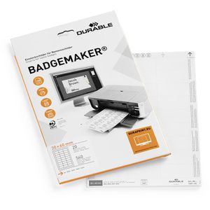 Einsteckschilder Durable 145102 BADGEMAKER