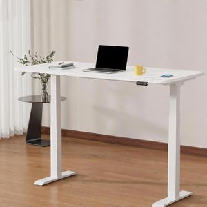 Produktbild für Schreibtisch FlexiSpot E7W 2026, weiß / weiß