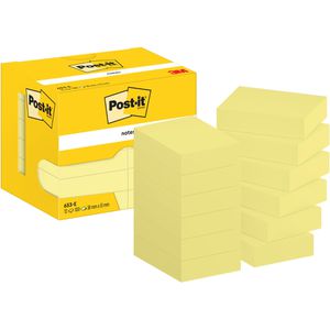 Produktbild für Haftnotizen Post-it Notes, 653-E, gelb