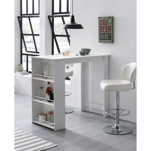 Produktbild für Bartisch Wohnling WL5.732, weiß