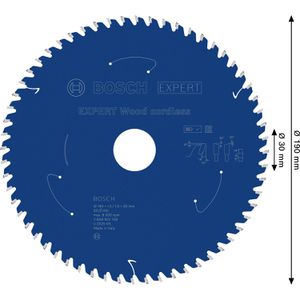 Produktbild für Kreissägeblatt Bosch Expert Wood Cordless, 2608902158