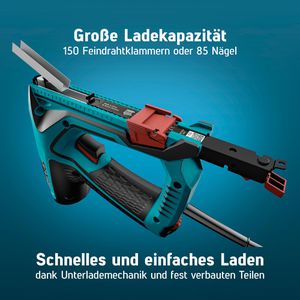 Produktbild für Elektrotacker Novus-Tools J-150 Set, 031-0369