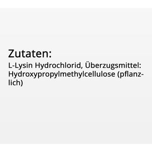 Produktbild für Aminosäuren natural-elements L-Lysin, 365 Kapseln