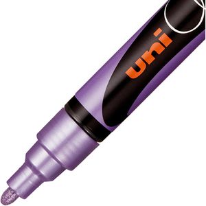 Produktbild für Kreidestifte uni-ball chalk PWE-5M, metallic-lila
