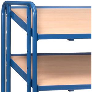 Produktbild für Eurokastenwagen Fetra 1384, mit Holzböden