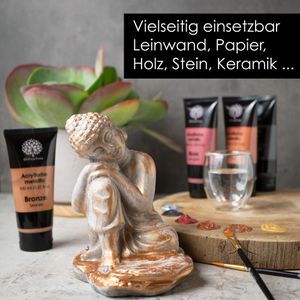 Produktbild für Acrylfarben OfficeTree 1504, Metallic