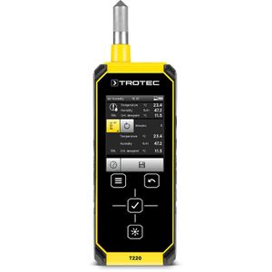 Produktbild für Thermo-Hygrometer Trotec 3510207201, T220, digital