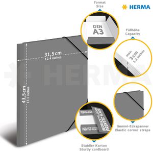 Produktbild für Zeichenmappe Herma 19296, Malerei, A3