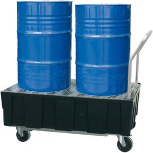 Produktbild für Auffangwanne CEMO 250/2 mobil, 8286, aus Polyethylen