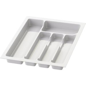 Besteckkasten Sossai Divio, weiß, aus Kunststoff