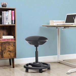 Produktbild für Drehhocker Songmics OSC06BK