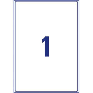 Produktbild für Versandetiketten Zweckform L7997-25, weiß