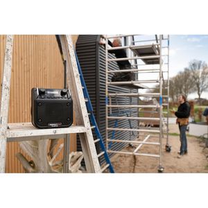 Produktbild für Baustellenradio PerfectPro DABPRO, Akku 18V
