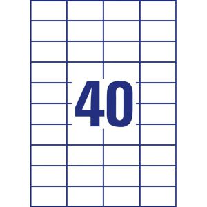 Produktbild für Universaletiketten Zweckform 3651, weiß