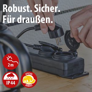 Produktbild für Steckdosenleiste Brennenstuhl 1159930 mit 2m Kabel