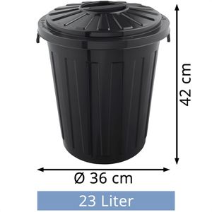 Produktbild für Mülleimer Keeeper Maxi-Tonne, graphite