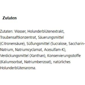 Produktbild für Sirup Mautner Holunderblüte 0%, zuckerfrei