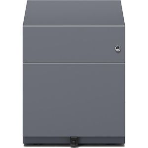 Produktbild für Rollcontainer Bisley Note, aus Metall, anthrazit