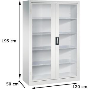 Produktbild für Werkzeugschrank CP-Möbel 8931-055, aus Metall, lichtgrau