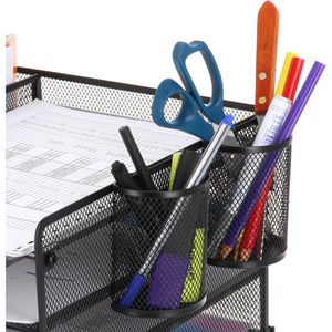 Produktbild für Briefablage Böttcher-AG Mesh Line schwarz, A4