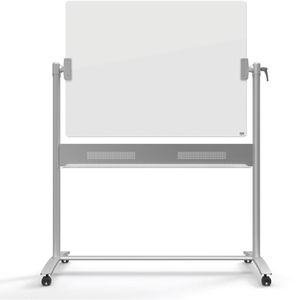 Produktbild für Glas-Magnettafel Nobo 1903943 mobil, auf Rollen
