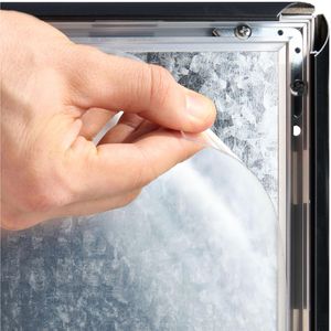 Produktbild für Klapprahmen Böttcher-AG Brandschutz B1, 25 mm Profil, DIN A5