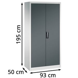 Produktbild für Werkzeugschrank CP-Möbel 08921-305, aus Metall, grau/anthrazit