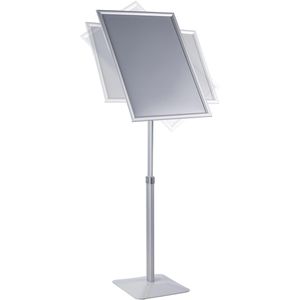 Produktbild für Infoständer Böttcher-AG aus Aluminium, silber, A2
