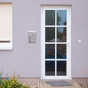 Produktbild für Briefkasten Rottner T06047, Casa Inox, silber, aus Edelstahl