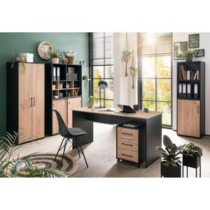 Produktbild für Schreibtisch Möbelpartner Aino, artisan eiche