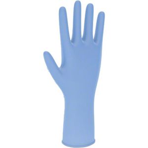 Produktbild für Einmalhandschuhe B.Braun Vasco Guard long, blau, 100 Stück