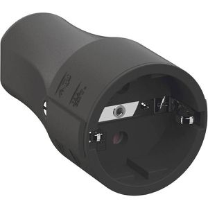 Produktbild für Schutzkontakt-Kupplung Bachmann 960.103, schwarz