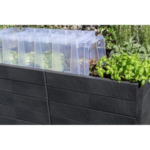 Produktbild für Hochbeet Garantia Ergo Quadro 2L 75 Stone