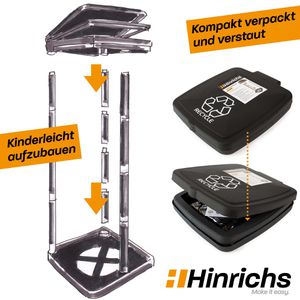 Produktbild für Müllsackständer Hinrichs 0892, für 1x 120 Liter