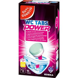 WC-Reiniger Gut&Günstig Power, WC Tabs