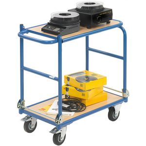 Produktbild für Tischwagen Fetra 1140, aus Metall &amp; Holz, klappbar